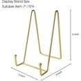 thumbnail image 2 of Ajuwaa 4 Pack Plate Stands for Display, 6 Inch, 2 of 5
