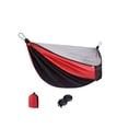 thumbnail image 2 of Portable Mesh Hammock with Spreader Bars and Carrying Bag, Breathable and Easy to Install for Camping, Backyard and Patio, 2 of 4