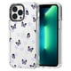 thumbnail image 1 of Funda de teléfono MOSNOVO para iPhone 13 Pro Lila Butterfly, 1 of 6