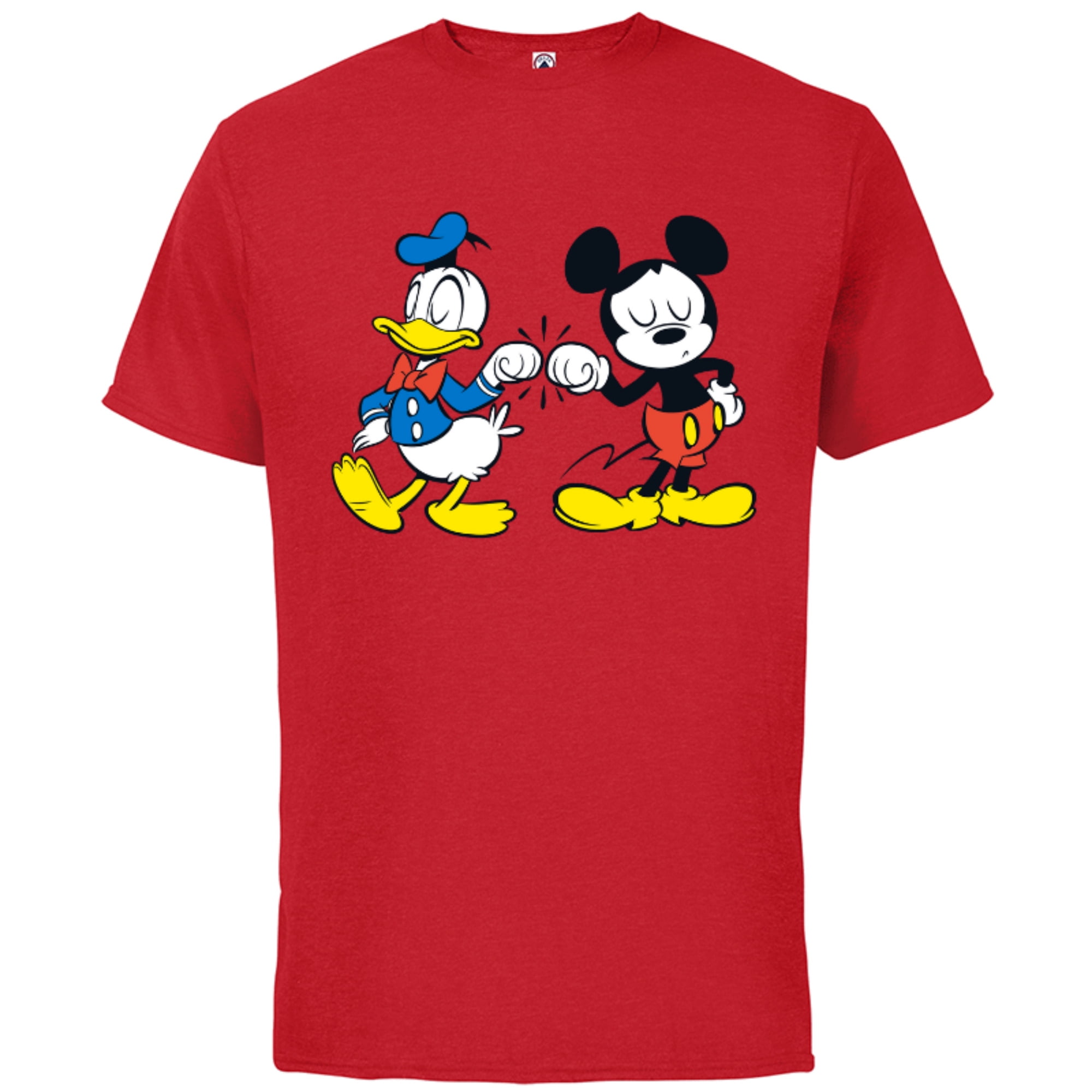 Official Licensed Disney Mickey Mouse Side Burst T-Shirt Toddler Red 