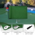 thumbnail image 3 of Banner KINGTOP - Bandera de golf (15 x 20 cm, 420D, nailon), color verde, 3 of 8