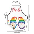 thumbnail image 2 of Sikiie Lgbt Gnome Aprons for Kitchen Cooking Aprons, Chef Apron for Men Women Chef, 2 of 7