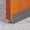 Gray GY, variant on Iumwxz Transparent Windproof Sealing Strip Bar Door Sealing Strip 100x3.5x0.5 home tool Gray Rubber Festival Gift