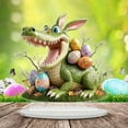 thumbnail image 5 of Easter Crafts for Adults Mantle Decor, Decorative Ornaments Easter Sign Decor, Easter Desktop Decoration, Easter Decorations for Home Table(1PC), 5 of 6