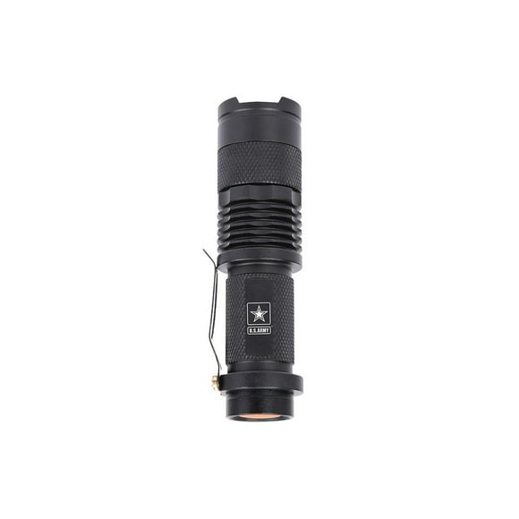 U.S. Army Military Grade Aluminum Flashlight with Zoom