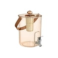 thumbnail image 2 of EGNMCR 5L Large Cold Water Pitcher With Spigot And Detachable Strainer Wide Mouth Drink Dispenser For Iced Tea Infused Water Home Kitchen Parties And Daily Use p lastic water bottle, 2 of 6