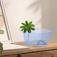 thumbnail image 3 of UPGRATOR Aquarium Turtle Tank Blue Rectangular Prevent Escape 1Set, 3 of 6