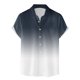 thumbnail image 4 of Camisas de Manga Larga para Hombres Moda Casual Impresión Cuello de Vuelta Blusa Transpirable para Diario Y de Negocios, 4 of 6