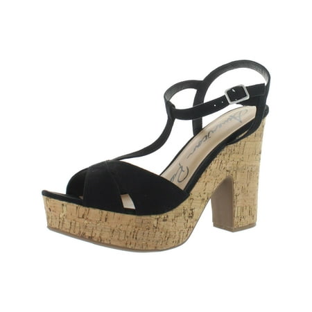 

American Rag Womens Jamie1 Microsuede Platform Dress Sandals