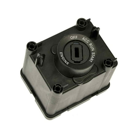 KarParts360 For Ram 4000/4500/5500 2017 2018 Ignition Starter Switch | Black Color | Pin Terminal | Female Connector | At Steering Column | Replacement For 68271986AB, 68271986AC