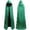 Green, variant on FUZHIQ Unisex Men Women Hooded Halloween Christmas Cloak Party Cape