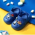 thumbnail image 3 of Kids Garden Clogs Boys Girls Cute Cartoon Astronaut Charms Clogs Toddler Slippers Beach Slip On Shoes Slides Sandals, 3 of 6