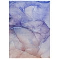 thumbnail image 2 of Addison Rugs Chantille Indoor/Outdoor Transitional Watercolors Navy Washable Rectangle Rug, 5' x 7'6", 2 of 6