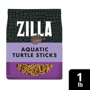 Zilla Aquatic Turtle Food Sticks, 1 Pound