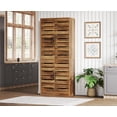 thumbnail image 1 of Tribesigns 70.8" Tall 9-Tier Kitchen Pantry Cabinet with Shutter Doors and Adjustable Shelves, Rustic Brown Kitchen Storage Cabinet, 1 of 5