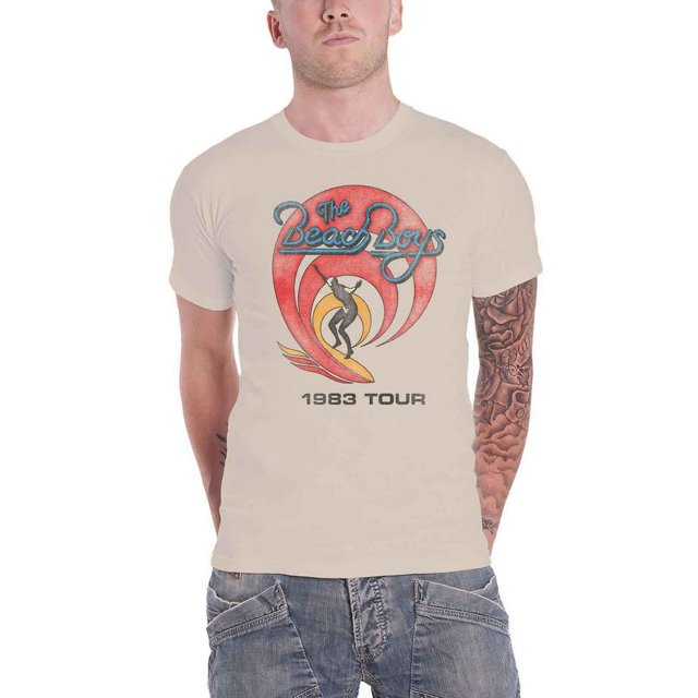 The Beach Boys - Camiseta 1983 Tour para Adultos Unisex (Arena)