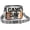 Black, variant on Stadium Approved Clear Game Day Crossbody Bag - 9" x 7" x 2.5" Women's Clear Purse for Football Games, Concerts, Music Festivals & All Outdoor Events