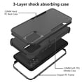 thumbnail image 2 of Mantto for Samsung Galaxy A53 5G Case, Heavy Duty Shockproof Drop Protective Hybrid 3 Layer Full Body Rugged Military Grade Protection Hard PC Phone Cover For Samsung Galaxy A53 5G, Black, 2 of 6