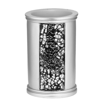 Antique Silver Bathroom Accessories - Popular Bath Sinatra Silver Collection - Bathroom Tumbler