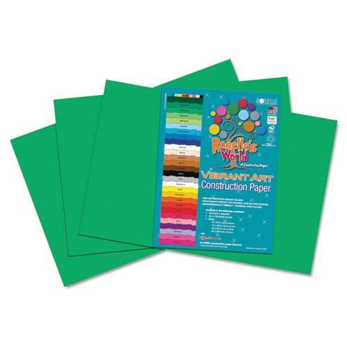 Roselle 12 x 18 Heavyweight Construction Paper (50 Pack) (Set of 2)
