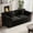 Black, variant on COPIAE 81" Loveseat Sofa with Deep Seat, Corduroy Boneless Couch for Living Room, Office, No-Assembly Required, Black