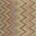 thumbnail image 1 of Ahgly Company Machine Washable Indoor Square Contemporary Fall Leaf Brown Green Area Rugs, 4' Square, 1 of 7