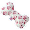 thumbnail image 1 of Pink Whimsy Cupcakes 6 inch Bone Dog Toy, 1 of 1