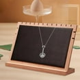 thumbnail image 4 of Necklace Display Stand Necklace Easel Showcase Chain Organizer Shelf Jewelry Organizer Holder for Store Bedroom Shop Decoration Black, 4 of 8