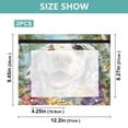 thumbnail image 3 of Wobogo Happy English Setter Dog A4 Size Clear Polyester File Pocket Set of 2 Zipper Home Work Office Organizer, 3 of 7
