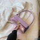 thumbnail image 4 of Bolso de mujer moda elegante brillante solapa verano monederos bolso de axila (rosa), 4 of 6