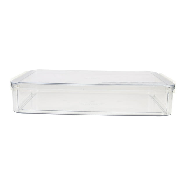 Boîte de Documents en Plastique pour la Maison Rangement de Comptoir Grande Boîte à Dossiers en Plastique