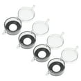 thumbnail image 1 of MasteelfCA 4Pcs Emergency Stop Button Protective Covers Dust Covers Signal Button Covers (Transparent Color), 1 of 7