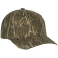 thumbnail image 2 of Mossy Oak Unstructured Canvas Baseball Style Hat New Bottomland Camo Pattern, Adult, Men's, 2 of 8