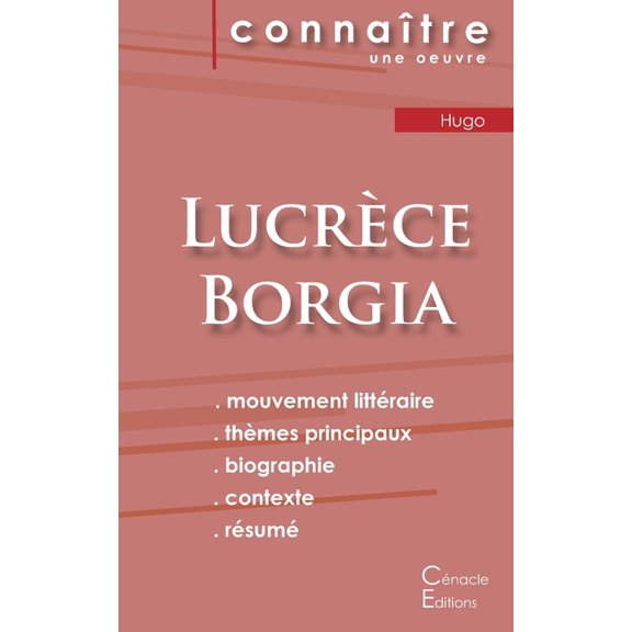 Fiche de lecture Lucrèce Borgia (Analyse littéraire de référence et résumé complet), (Paperback)