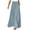 Blue, variant on Womens Tops Clearance Clearance Cyber&Monday Fayshow0 Jean Pants for Women Womens Fashion Summer Casual Drawstring Pocket Elastic Waist Long Wide Leg Pants