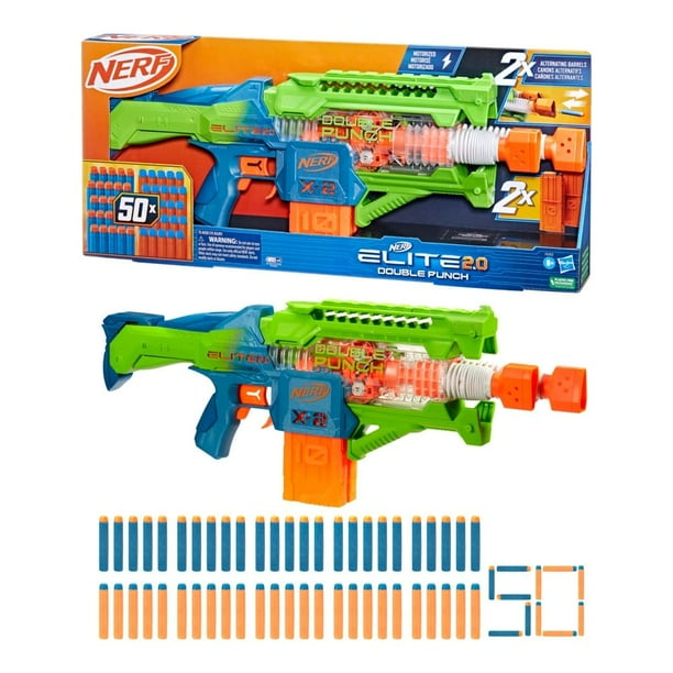 Lanzador Nerf Hasbro NF Elite Doublepunch Walmart en línea