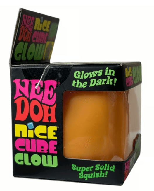 Nee Doh Glow Orange, 1 pc