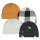 thumbnail image 1 of Gerber Essentials Gorro Algodón Orgánico Set 4 Piezas bebé Recién Nacido, 1 of 5