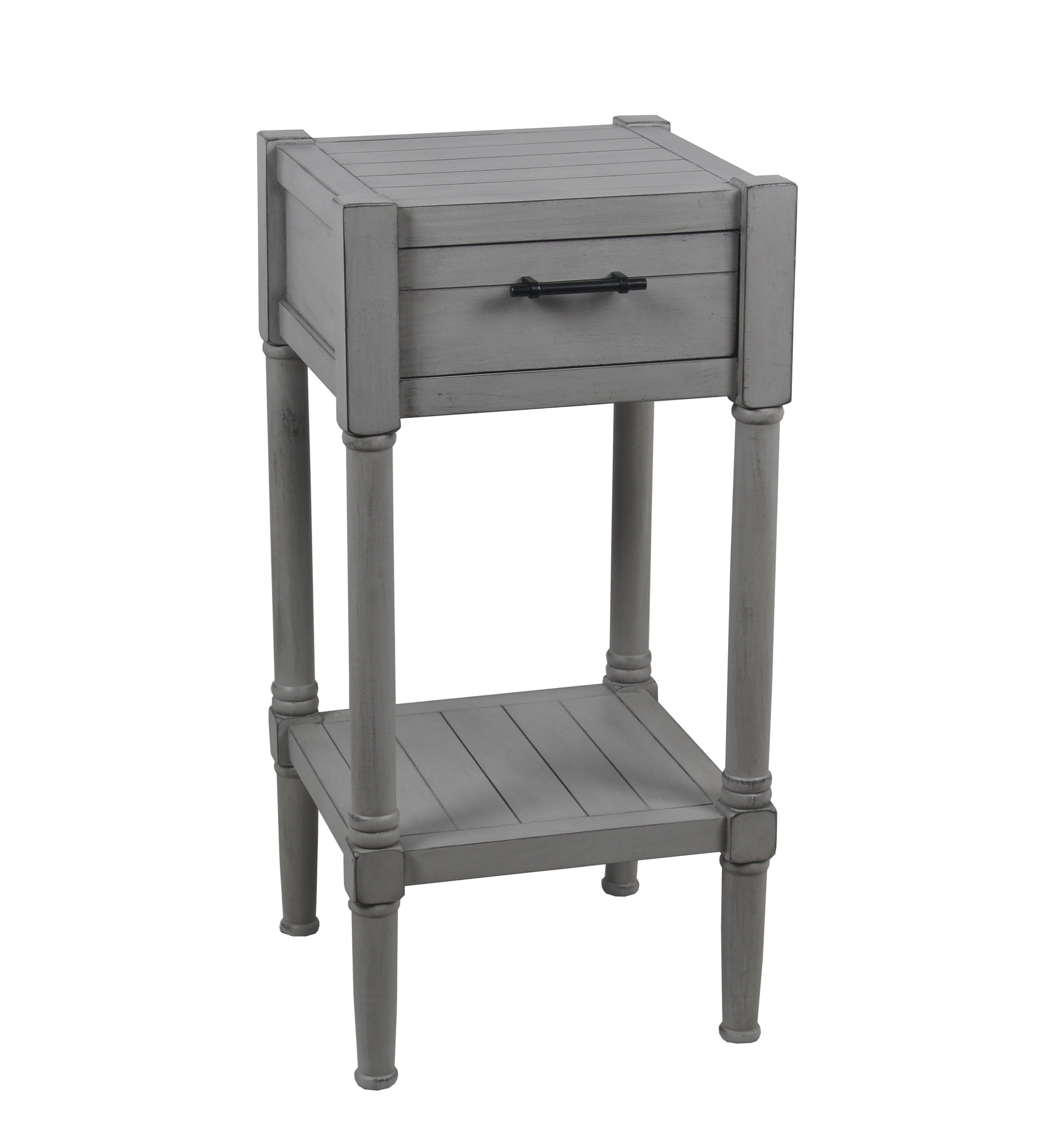 1 Draw Accent Table Dove Grey