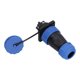 thumbnail image 5 of Conector impermeable cuadrado Bling Bling de 4 orificios IP68 250V 45A, 5 of 12