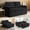 Black, variant on Gewnee 52.75''Futon Sofa,3-in-1 Convertible Sofa Bed with Adjustable Backrest and Storage Pockets,Loveseat Sleeper for Small Spaces,Dark Grey