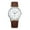 White-B, variant on Ausyst Men's Watch Fashion Luxury Faux Leather Mens Quartz Analog Watch Watches Watches for Men on Sale Clearance