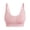 Pink, variant on Odeerbi Nursing Bras for Women 2025 Front Closure Breastfeeding Bras No Underwire Traceless Comfortable Breathable Underwear Pink