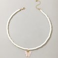 thumbnail image 4 of HAHDAXIA Collier de Perles pour Femmes Collier de Perles Superposé Or Collier de Perles à Brins Multiples, 4 of 7