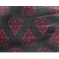 thumbnail image 4 of oneOone Tissu Viscose Georgette Feuilles & Floral Tissu Décoratif Imprimé BTY 42 Pouces de Large, 4 of 5