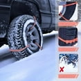 thumbnail image 5 of DAMAI 2026 New Anti-skid Chains, Universal Anti-Skid Snow Tire Chains, Portable Emergency Traction Cables for Cars SUVs Trucks, Reusable Winter Safety Chains for Snow Ice Mud, 5 of 9