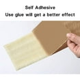 thumbnail image 3 of Cozylkx 90"x 3" Autoadhesivo Flexible Espuma Moldeado Decoración, 3D Adhesivo Decorativo Línea de Pared Papel Pintado Borde para Hogar, Oficina, Hotel DIY Decoración, Blanco Ormromra WMZL-637-2, 3 of 6