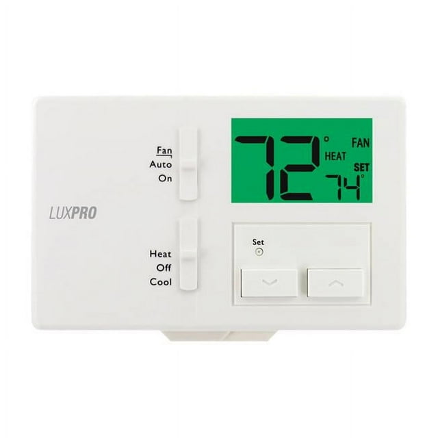 Lux Pro 4905139 Heating & Cooling Lever Thermostat