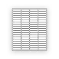 thumbnail image 3 of EcoSwift Brand Premium Half Sheet Self Adhesive Shipping Labels for Laser & Inkjet Printers, 0.5 in. x 1.75 in., 80 UP, White, 1/2 x 1 3/4, Pack of 80000 Labels, 1000 sheets, 3 of 5