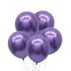 thumbnail image 1 of 5 unids 12 pulgadas globos de metal de látex fiesta de cumpleaños de la boda decoración de la perla globos (de color morado oscuro), 1 of 5